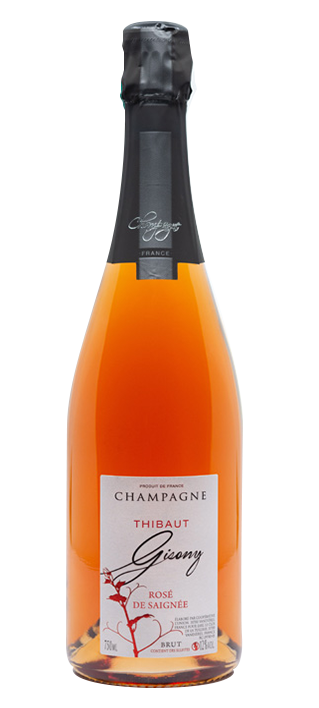 Champagne Thibaut Gisony : Cuvée « Rosé de Saignée »